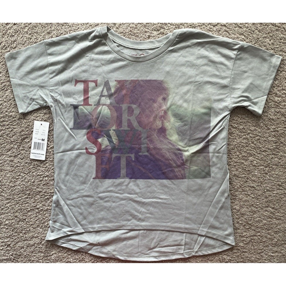 Taylor‎ Swift 2012 “Red” Shirt Cropped High/Low Size Youth M
